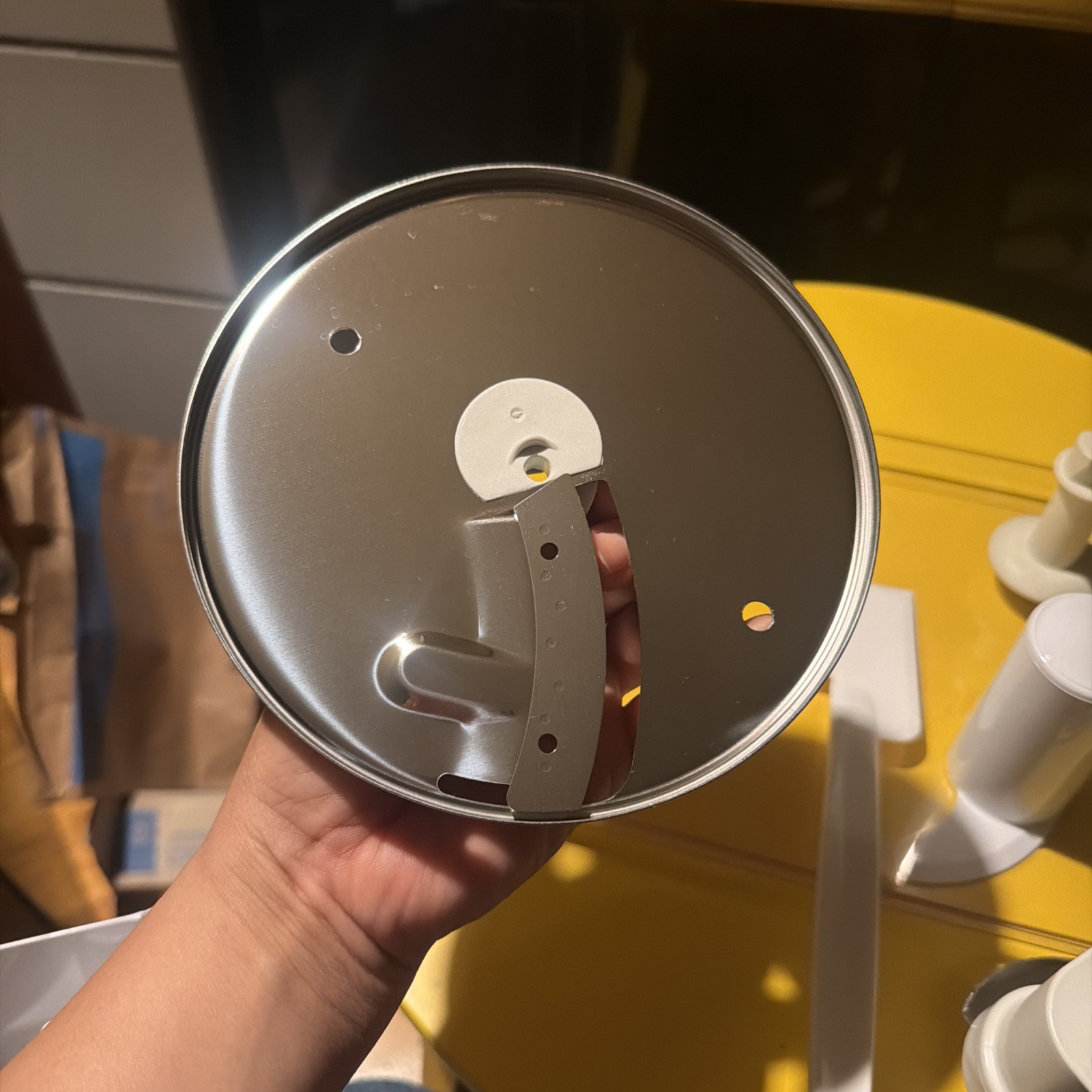KITCHENAID FOOD PROCESSOR ACCESSORIES ADAPTER DISC BLADES STORAGE BOX