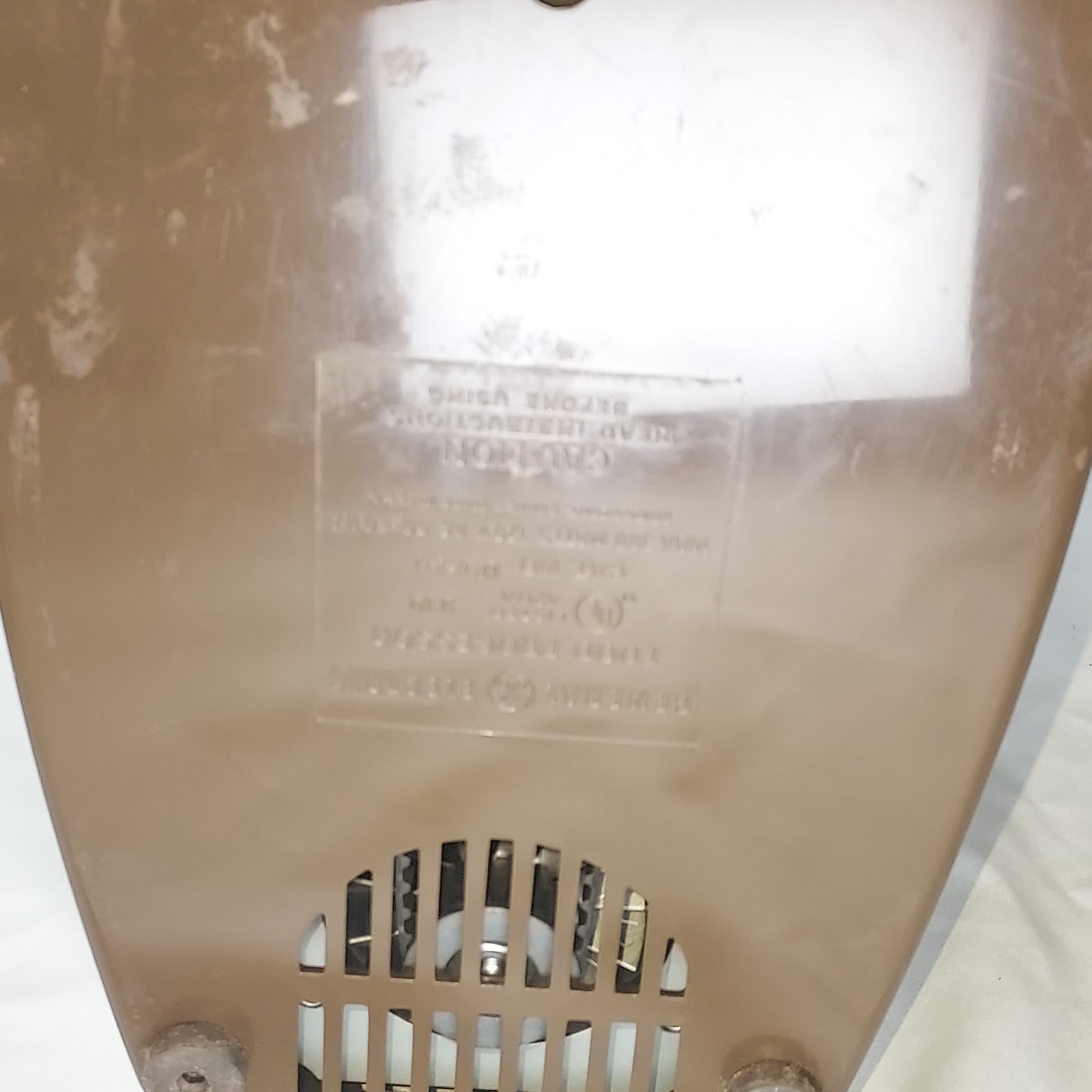 GE General Electric Food Processor 2J9 Cat 42OA Vintage USA w/ Blades Cones