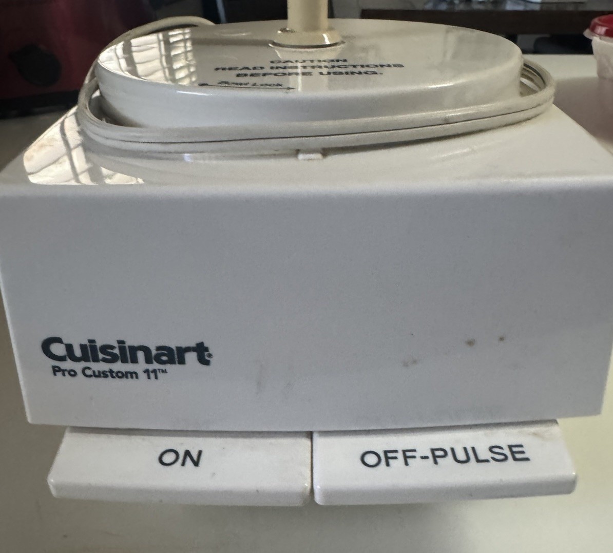 Cuisinart Pro Custom 11 Food Processor White Tested And WORKING