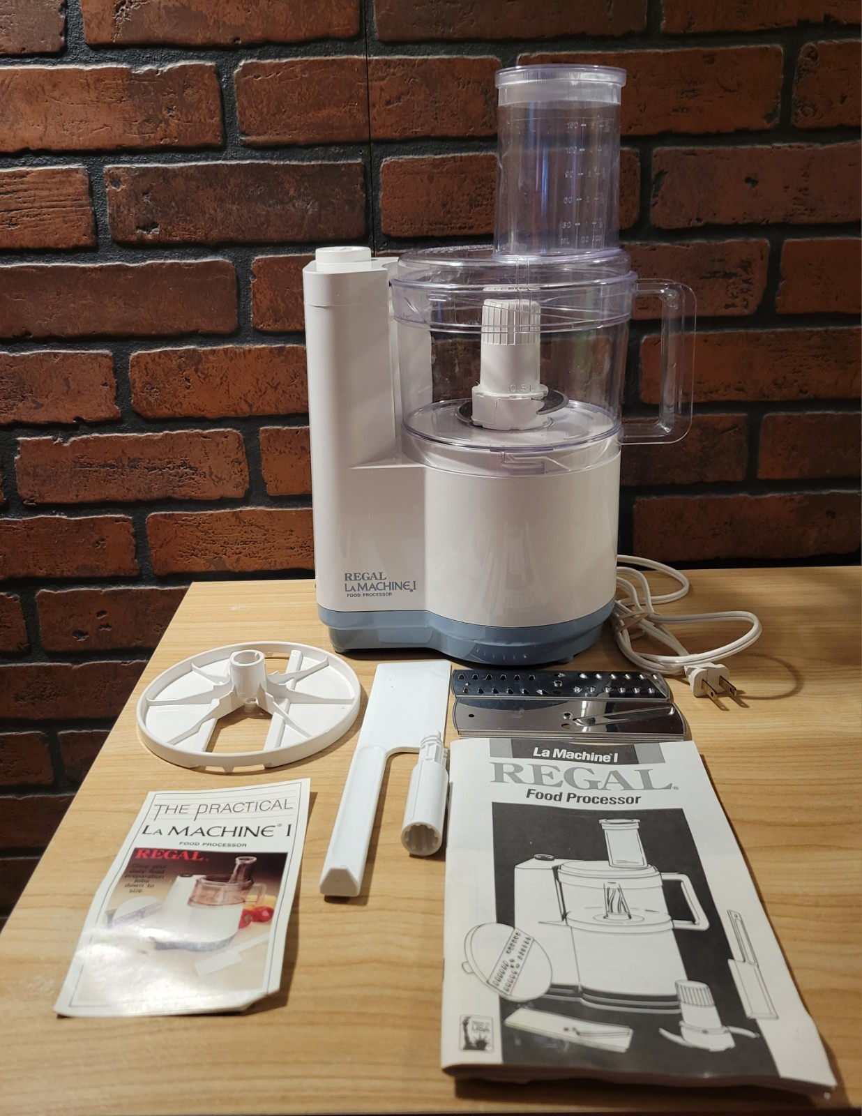 Vintage Regal La Machine I Food Processor