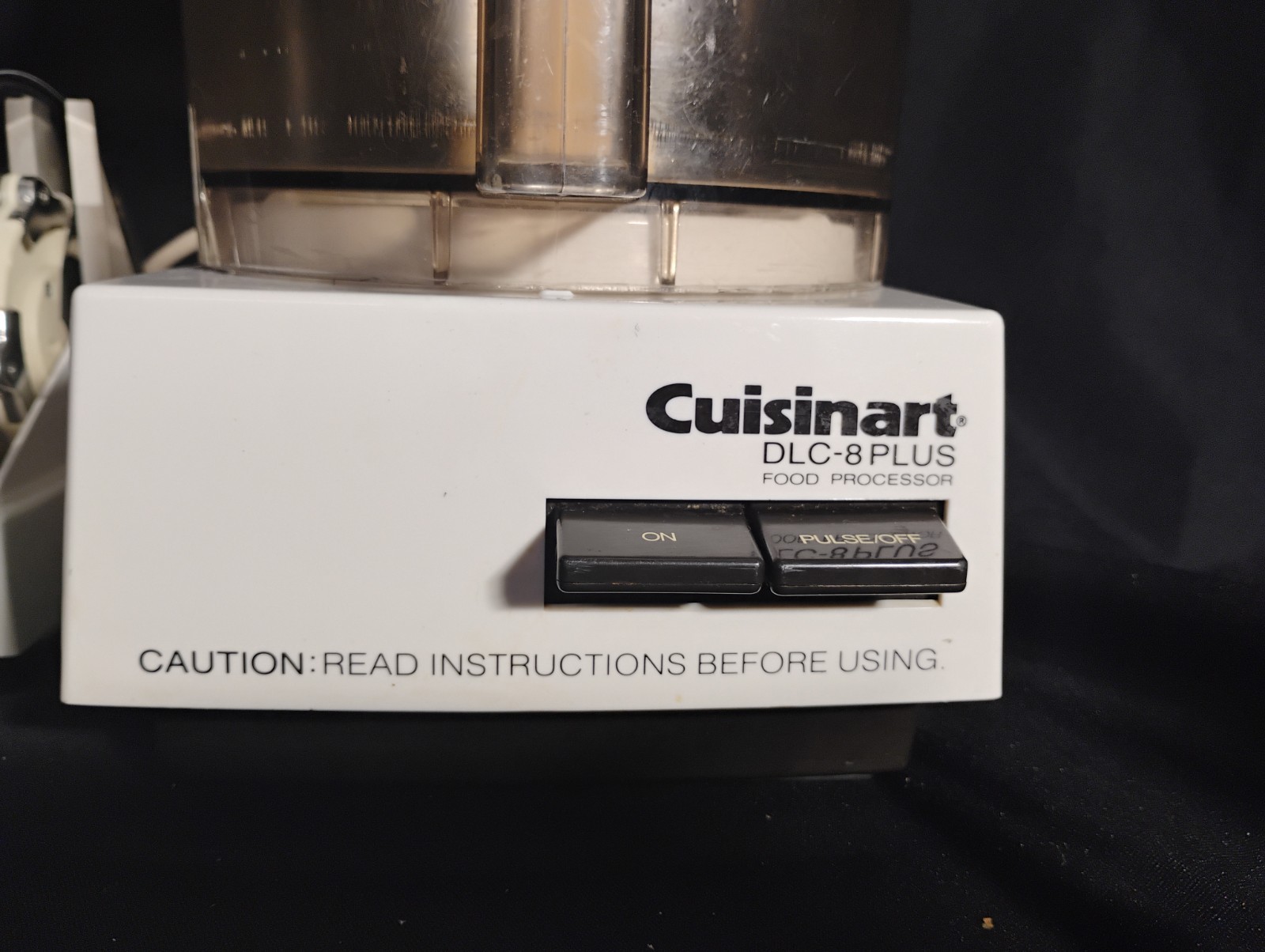Cuisinart DLC-8 PLUS Food Processor w/ Discs 1984 Rare Vintage