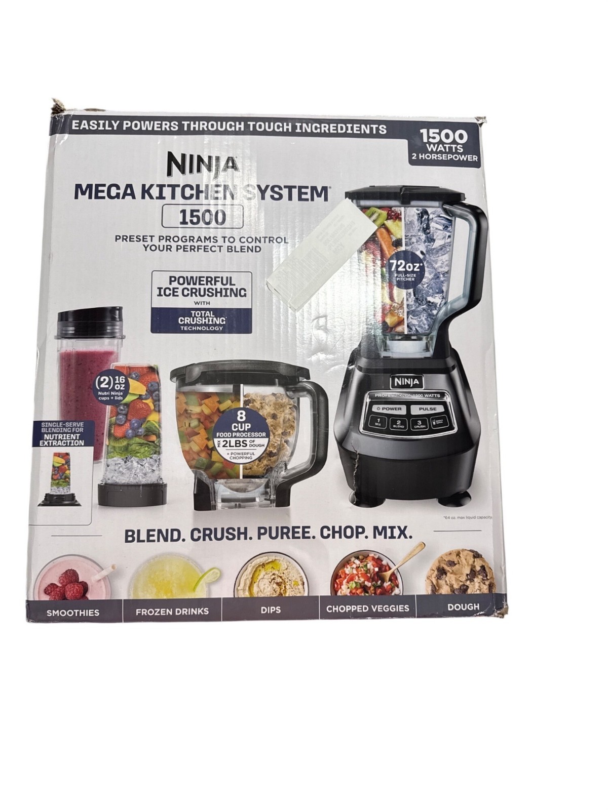 NWB Ninja Mega Kitchen System 1500W Model BL770