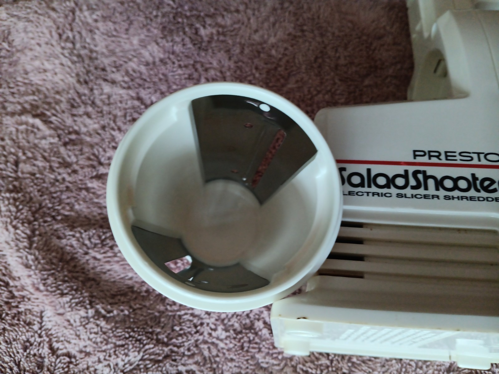 PRESTO O291O SaladShooter Electric Food Slicer Shredder Kitchen Prep Tool TESTED