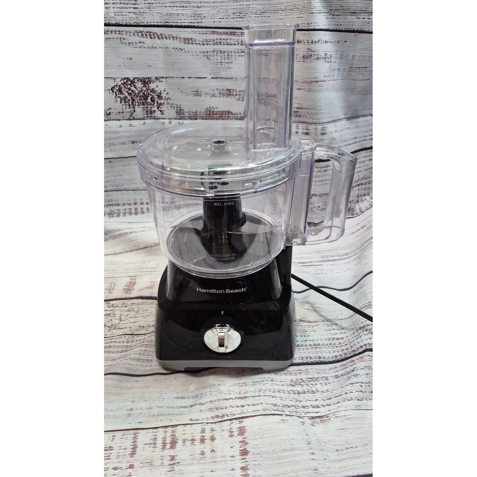 Hamilton Beach 8 Cup Food Processor Black 70740 Slicer Shredder Chopper