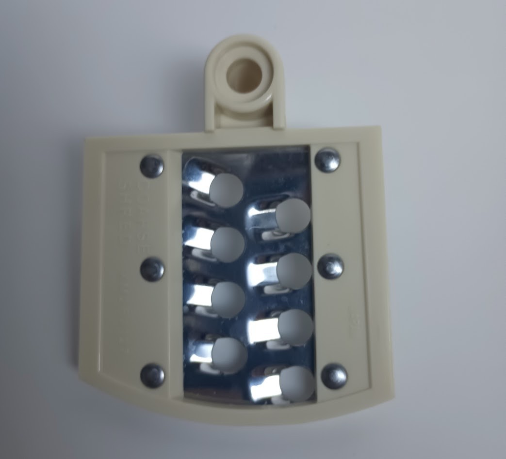 GE Food Processor Disc Carrier Hub + Versa Disc Blades D5FP1 Replacement Blades