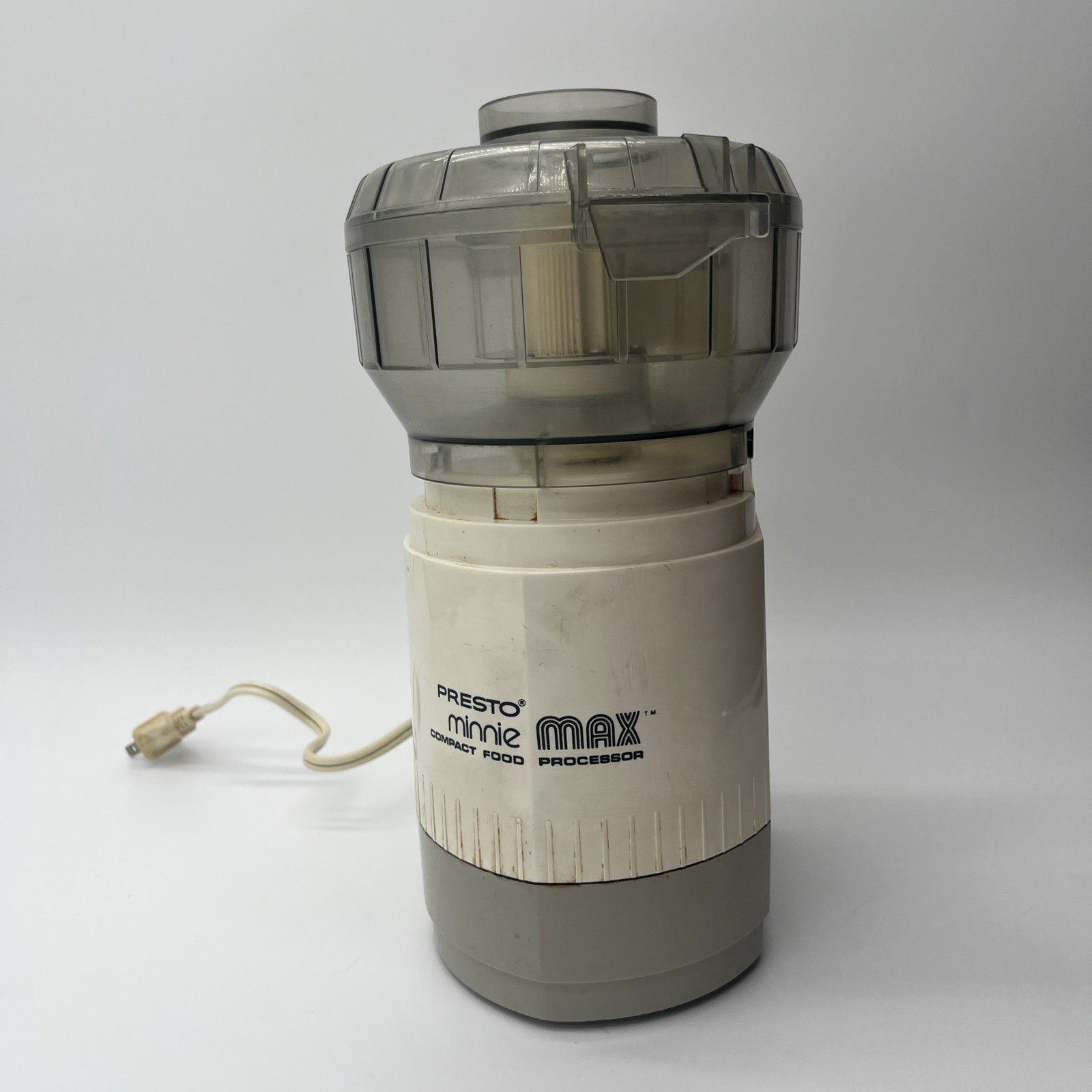 Presto Minnie Max Compact Food Processor model 0290001 Tested Works *READ DESC*