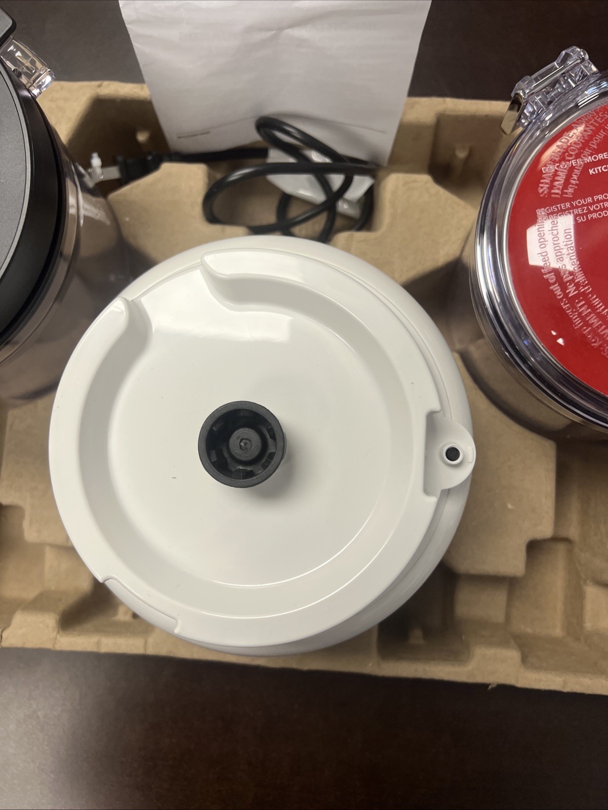 KitchenAid 7 Cup W/Extra Bowl And Lid (KFP0718QWH) WHITE