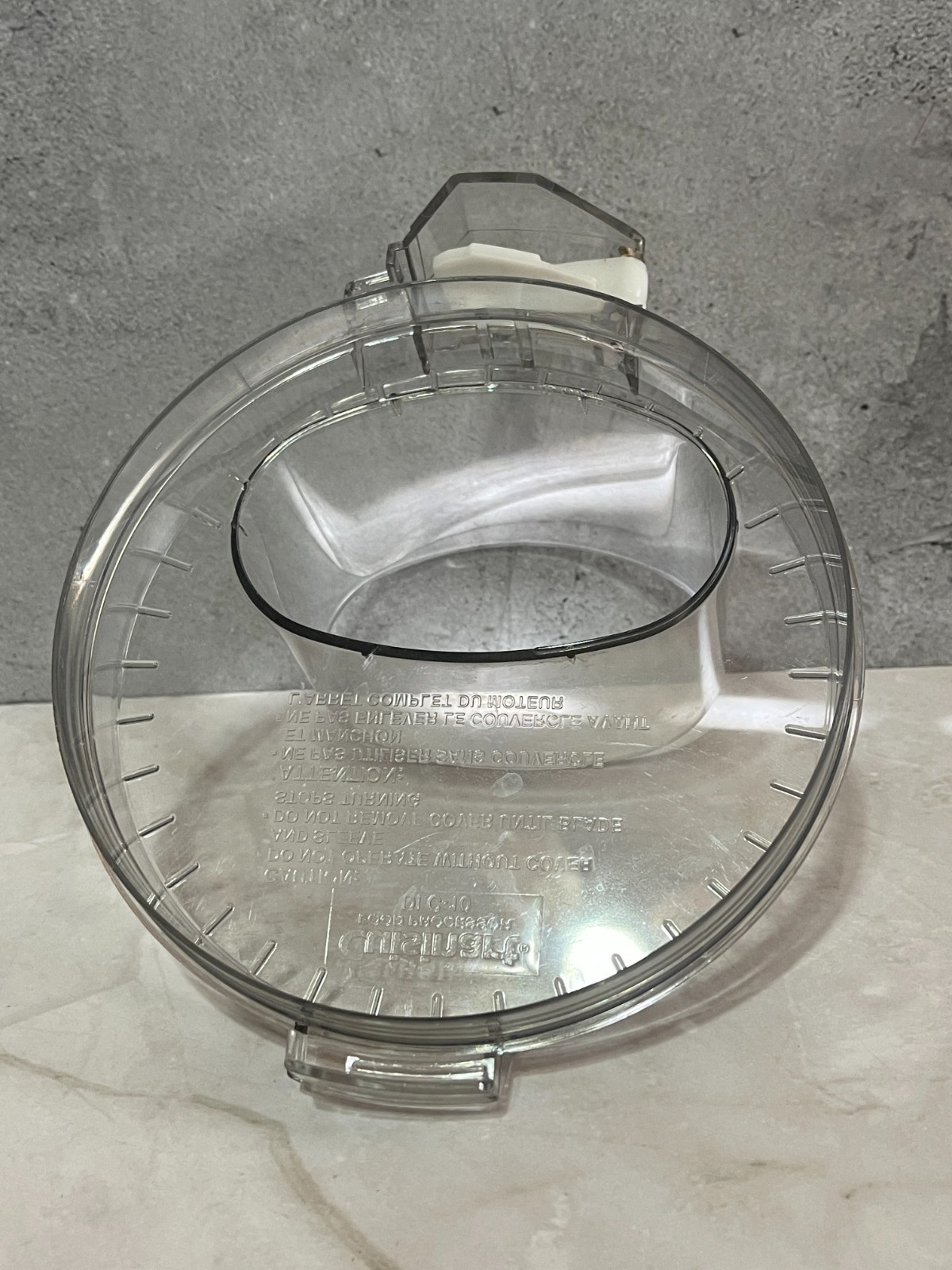 Cuisinart Pro Classic Food Processor DLC-10S Replacement Lid DLC-117BGTX