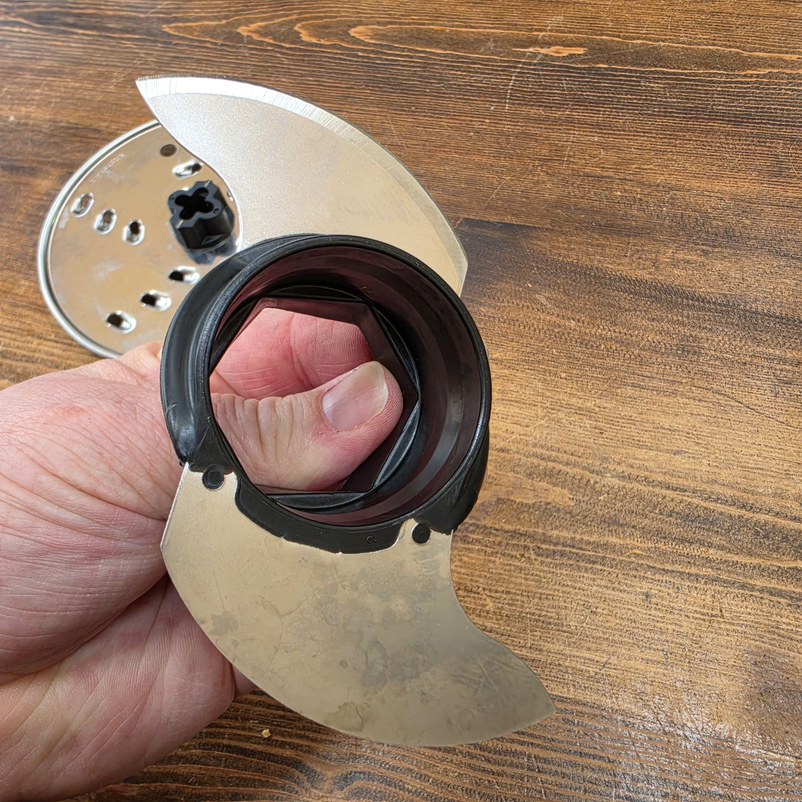 KitchenAid Food Processor Multipurpose Blade E105402 Medium Slice Disk OEM Parts