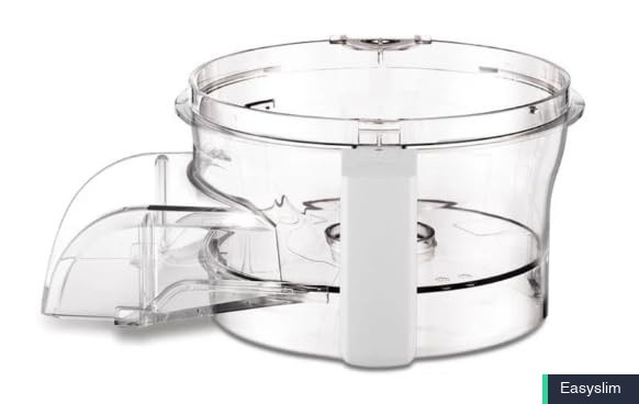 Continuous Feed Attachment Food Processor Bowl 7-Cup 9-Cup Compatible
