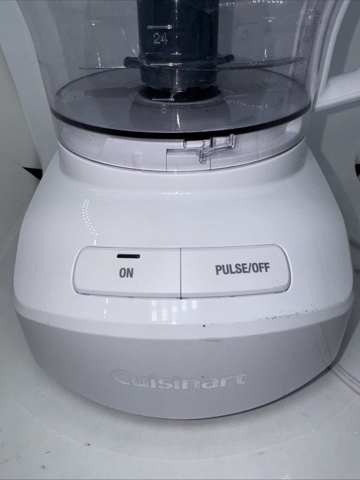 Cuisinart FP-7 FR 7-Cup Food Processor, White Tested Works Fine .