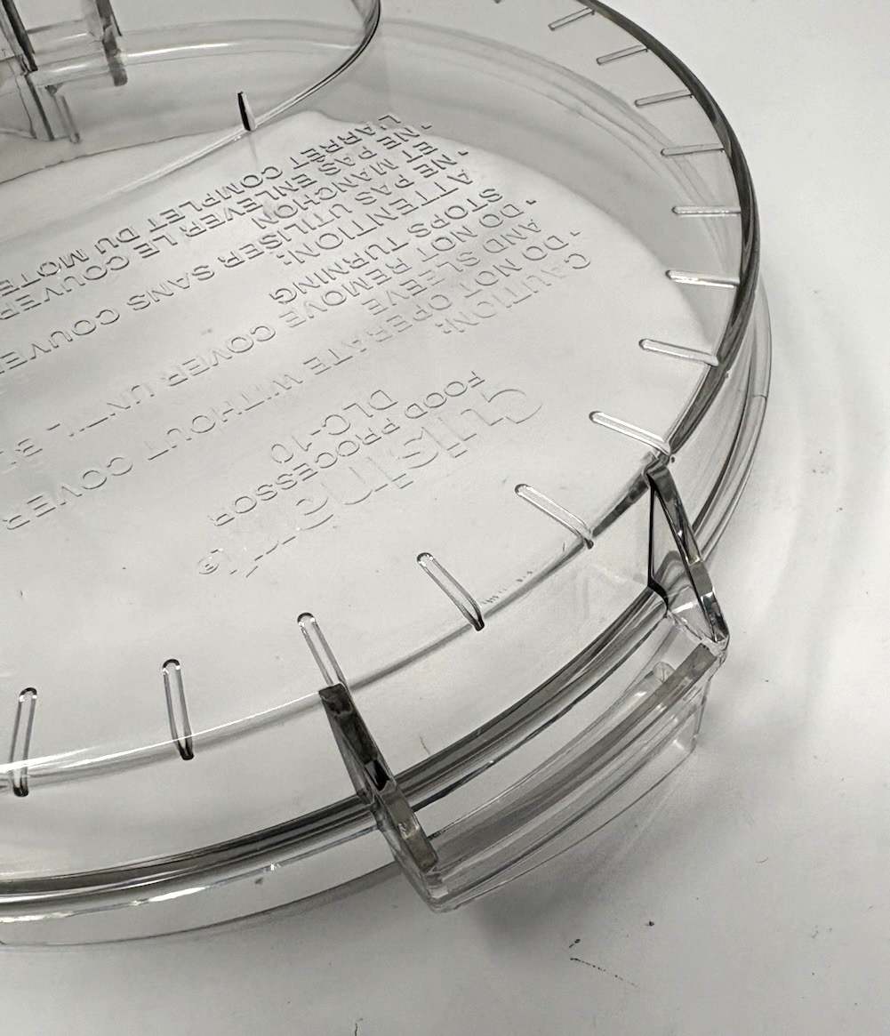 Cuisinart DLC-117BGTX Work Bowl Lid for Pro Classic Food Processor DLC-10S TX