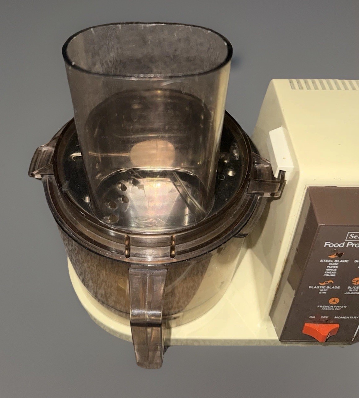 Vintage 1980’s Sears Counter Craft 7-Speed Food Processor Tested Works