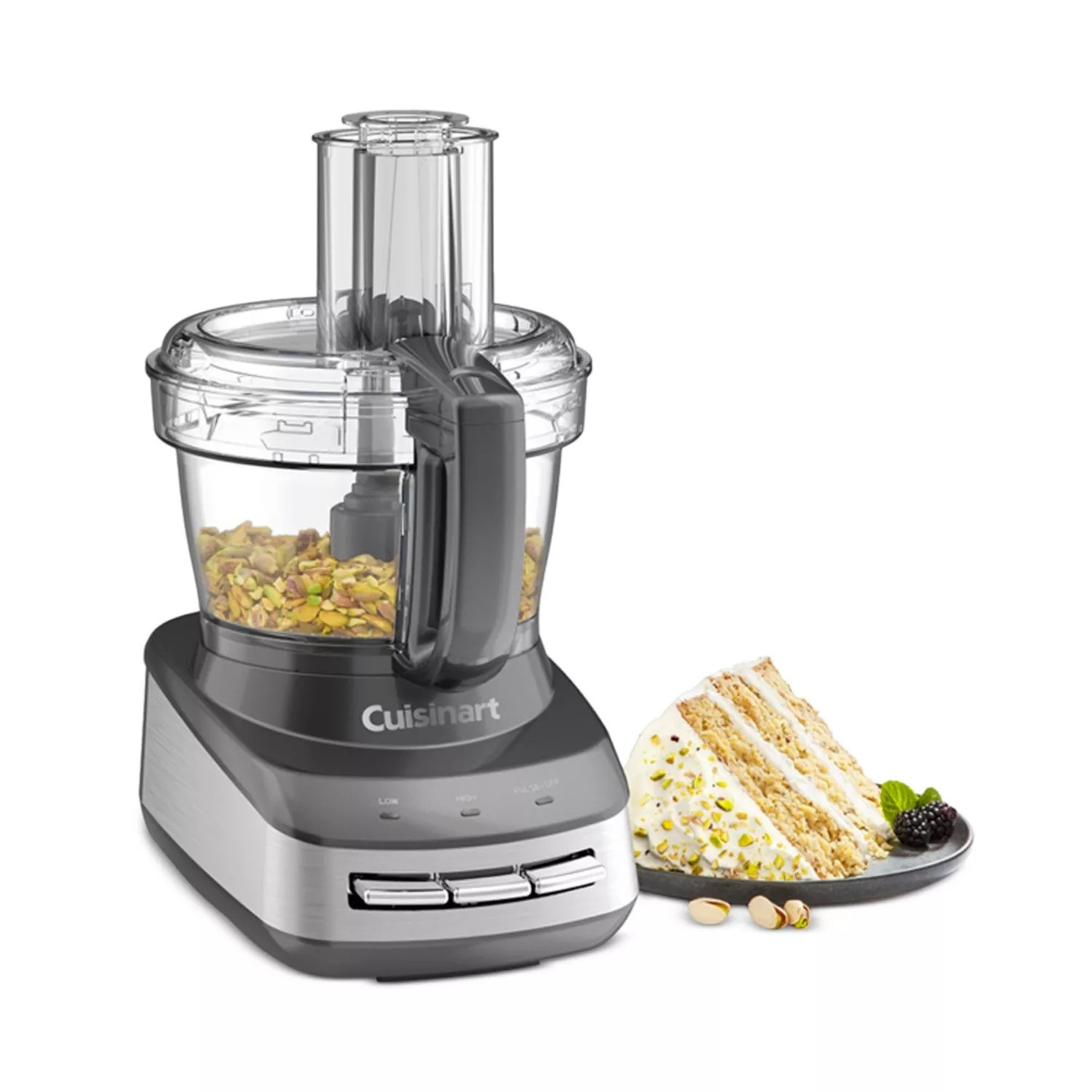 219$ Cuisinart Core Custom 10-Cup Multifunctional Food Processor Anchor Gray