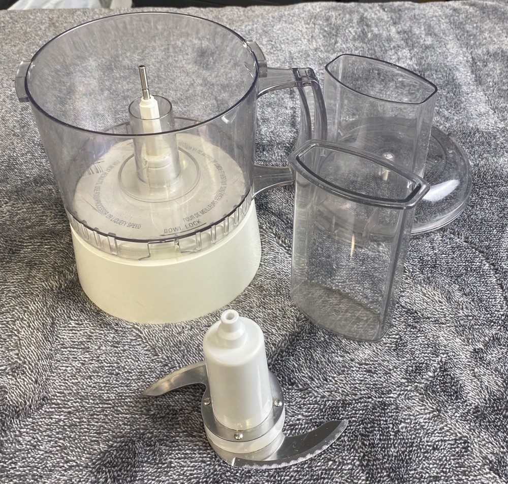 Cuisinart AFP-7 Food Processor Replacement Base, Bowl, Lid, Pusher & Blade