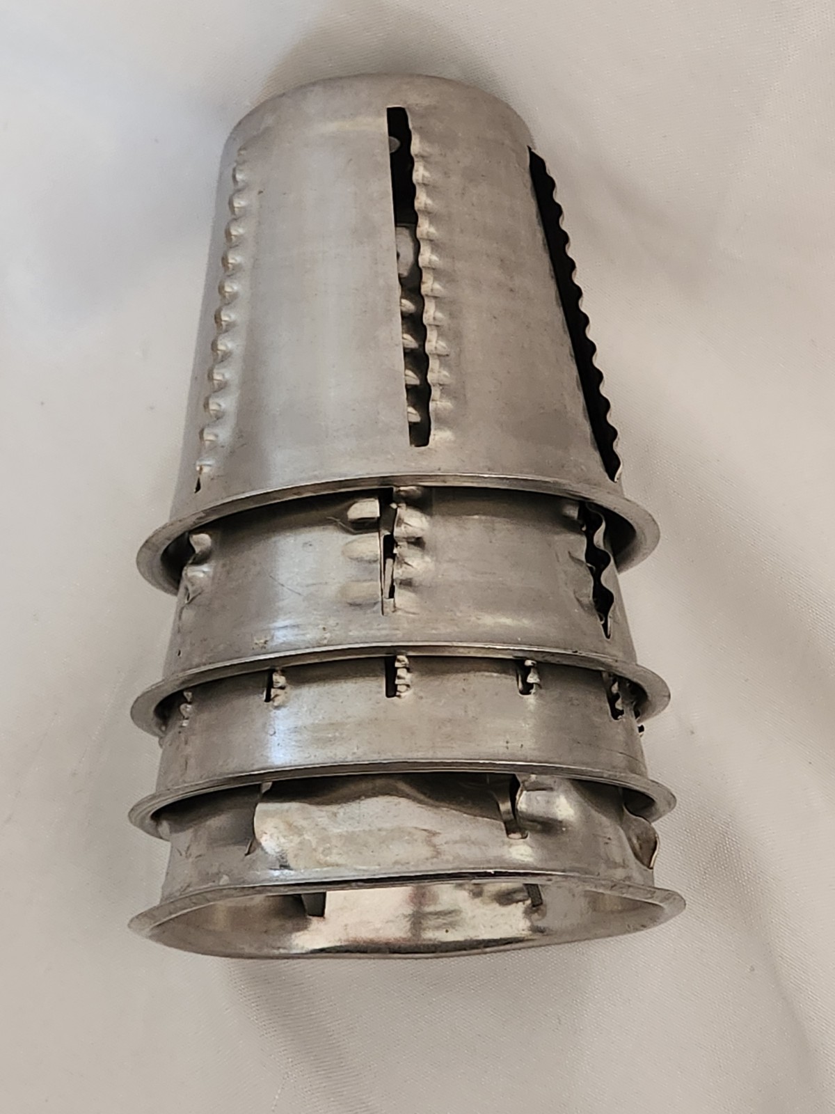 Set Of 4 Vintage Towncraft Cutter Food Processor Cones ONLY 1-G 2-G 3-G 5-G