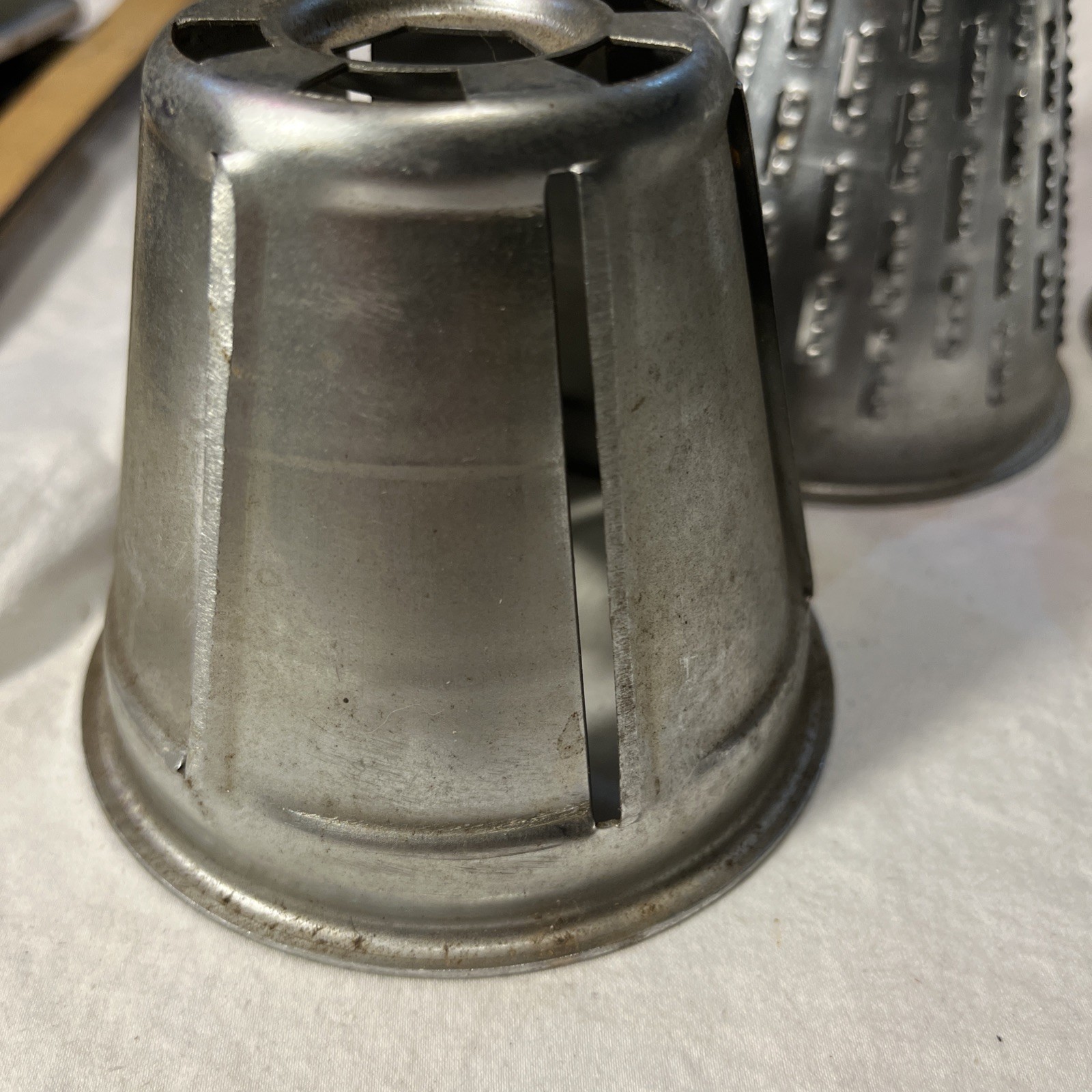 Vintage SALADMASTER Food Processor Chopper Replacement 5 Cutter Cones 1A-5A