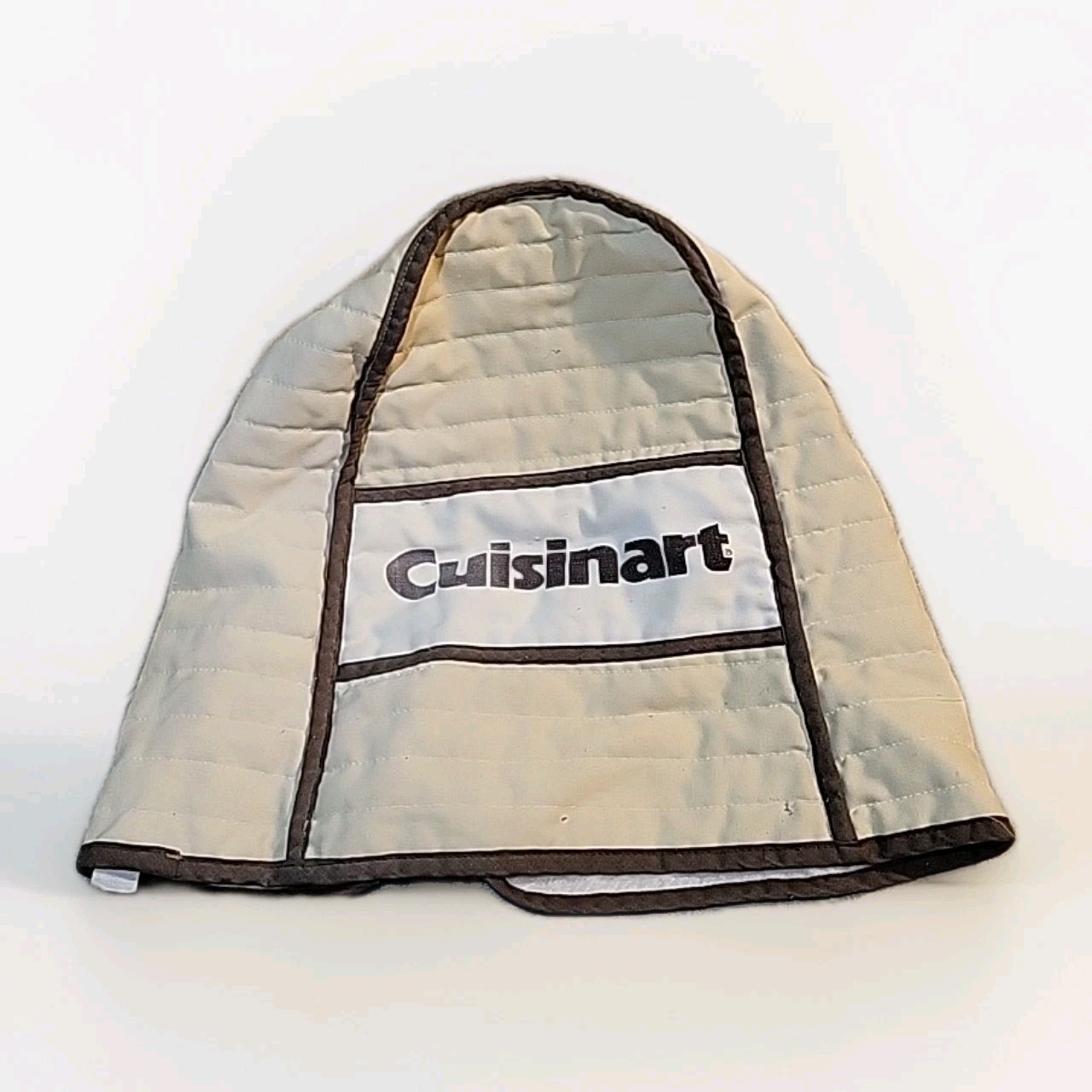 Vintage Cuisinart Food Processor Cover Quilted Fabric Kitchen Acessories Cooking