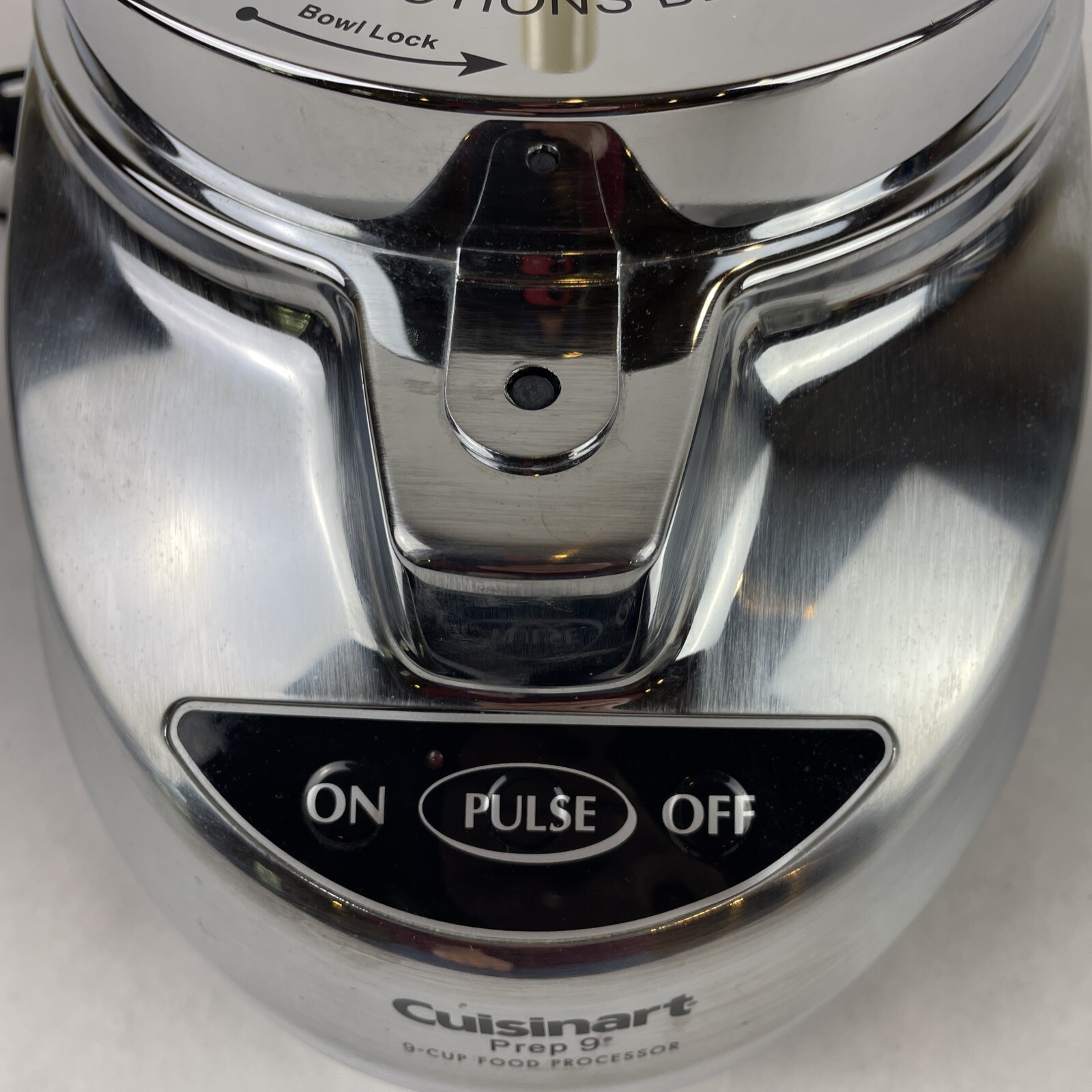 Cuisinart Food Processor Base Prep 9 Cup Brushed Silver Motor DLC2009CHB Tested