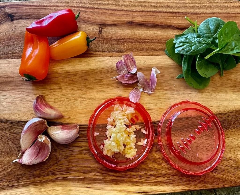 Angel’s peel lounge Food Processor-garlic mincer (Pink)