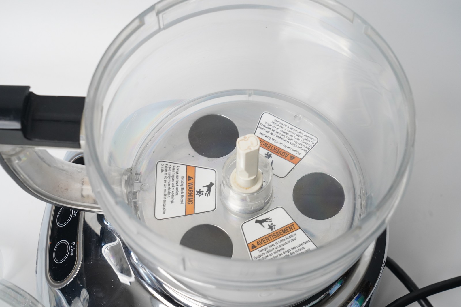 KitchenAid 9-Cup Food Processor KFP740CR0 Chrome with Blades & Discs