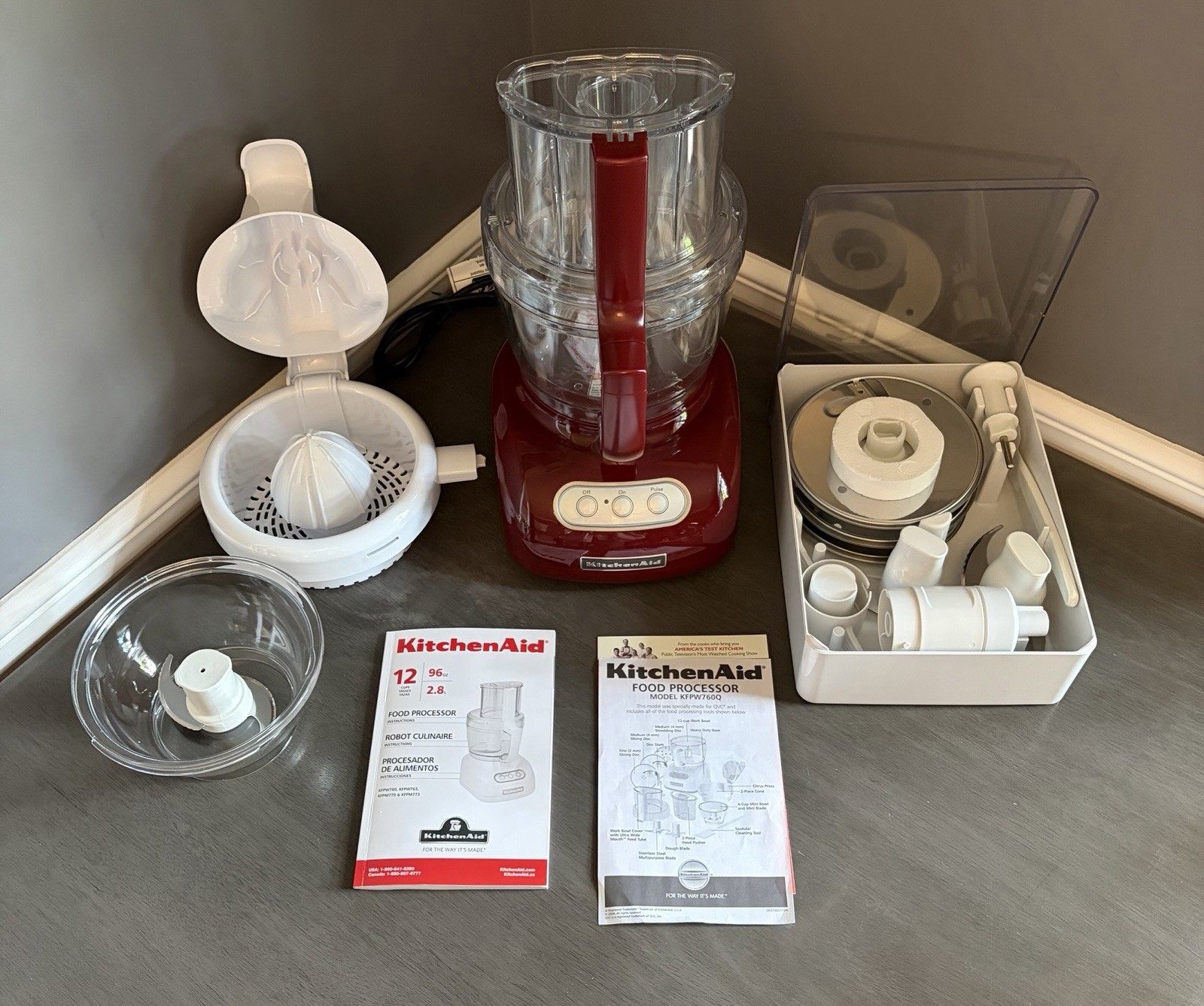 Kitchenaid Food Processor 12 Cup KFPW760 Never Used