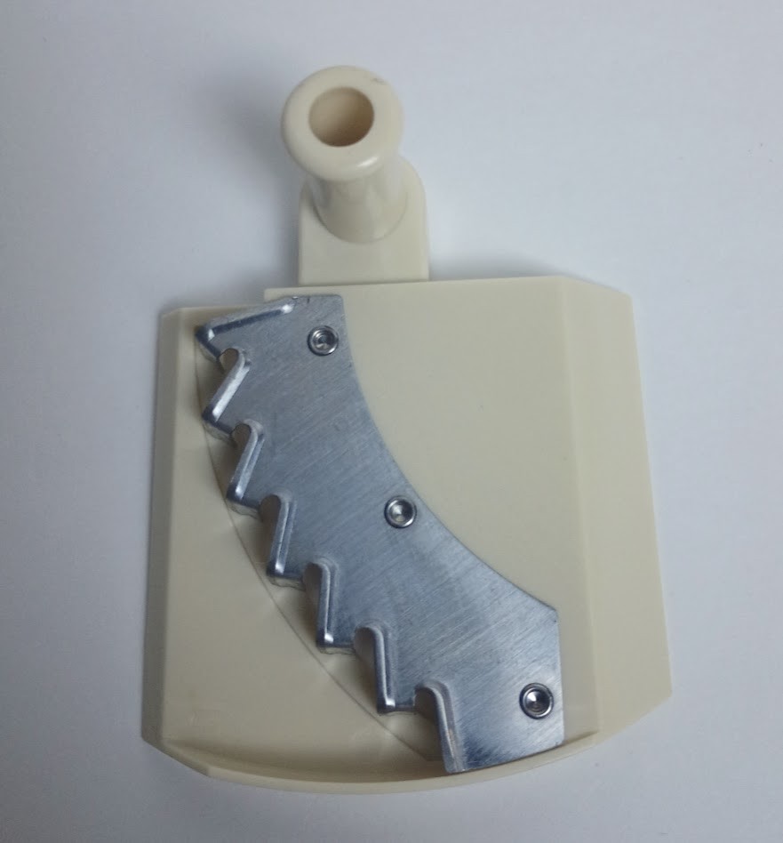 GE Food Processor Disc Carrier Hub + Versa Disc Blades D5FP1 Replacement Blades