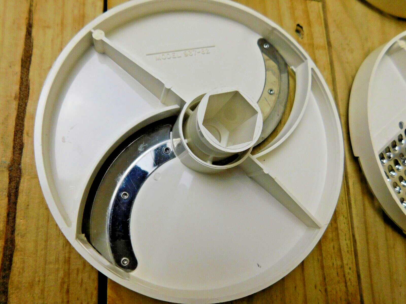 4 Oster Regency Kitchen Center Food Processor Slicing Shredding Cut Disc Blades