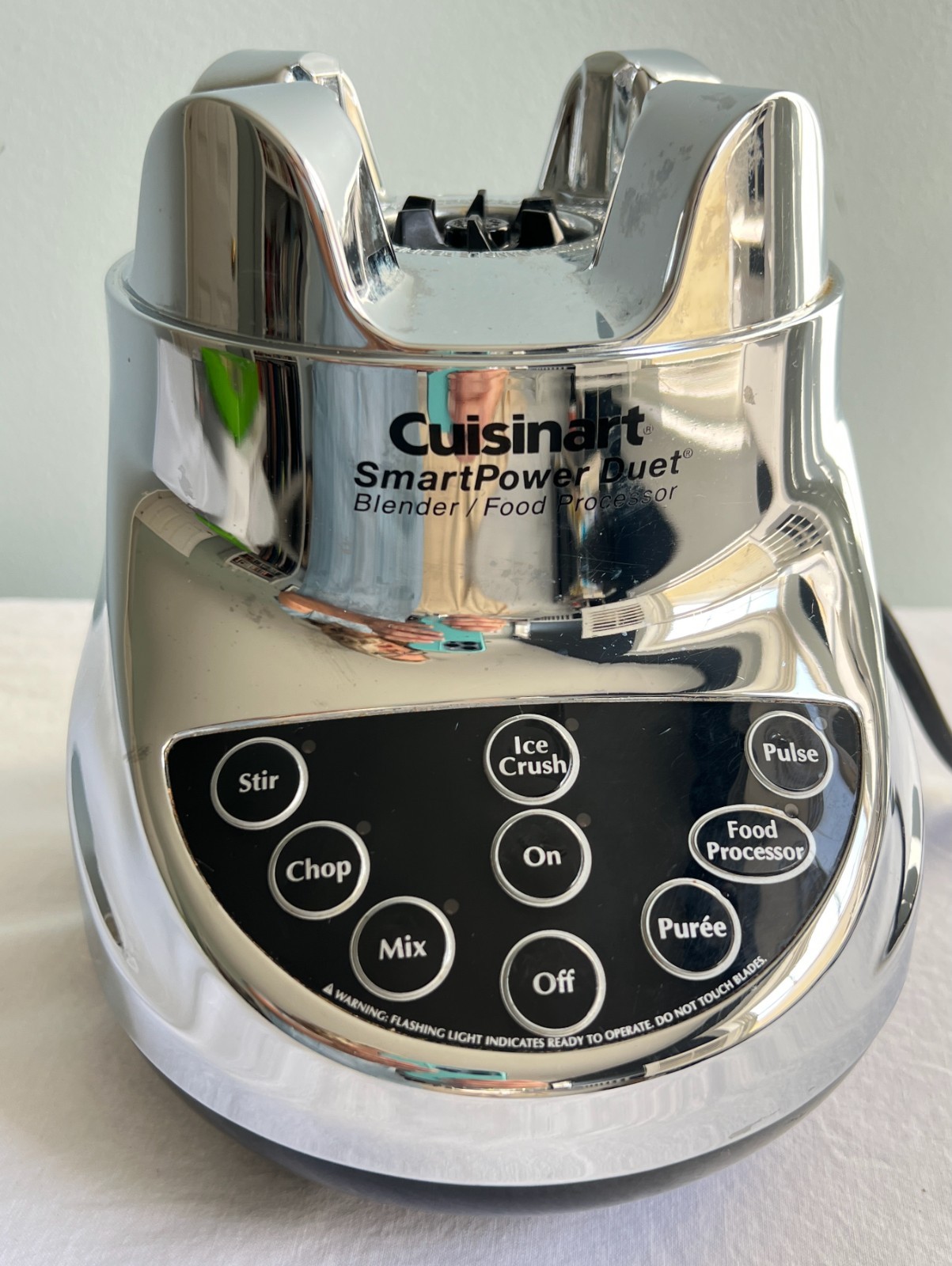 Cuisinart SmartPower Duet Blender Food Processor Motor Base Only BFP-703 Tested!