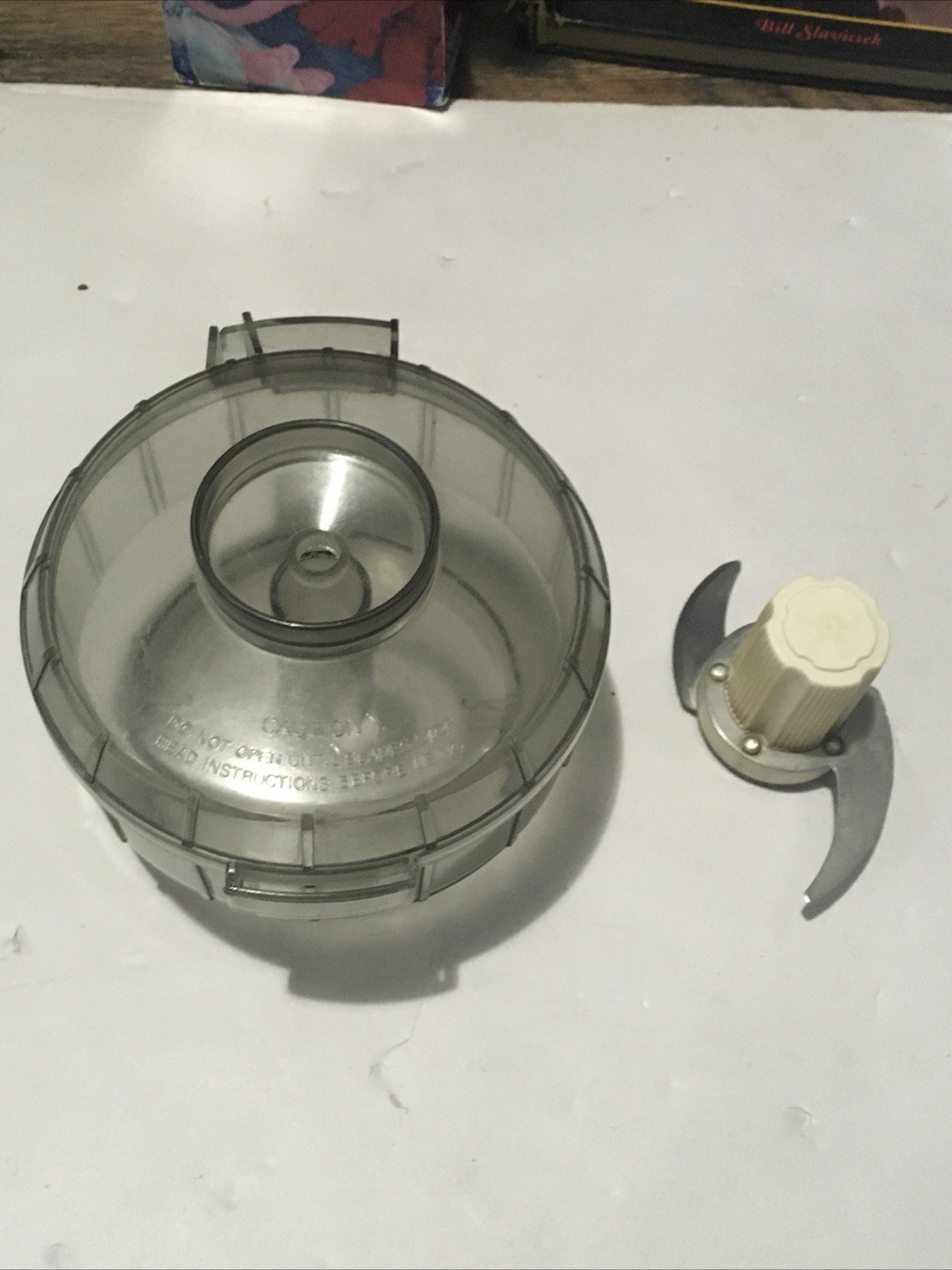 Presto Minnie Max Compact Food Processor Work Bowl Lid Chop Blade 0290001 Parts