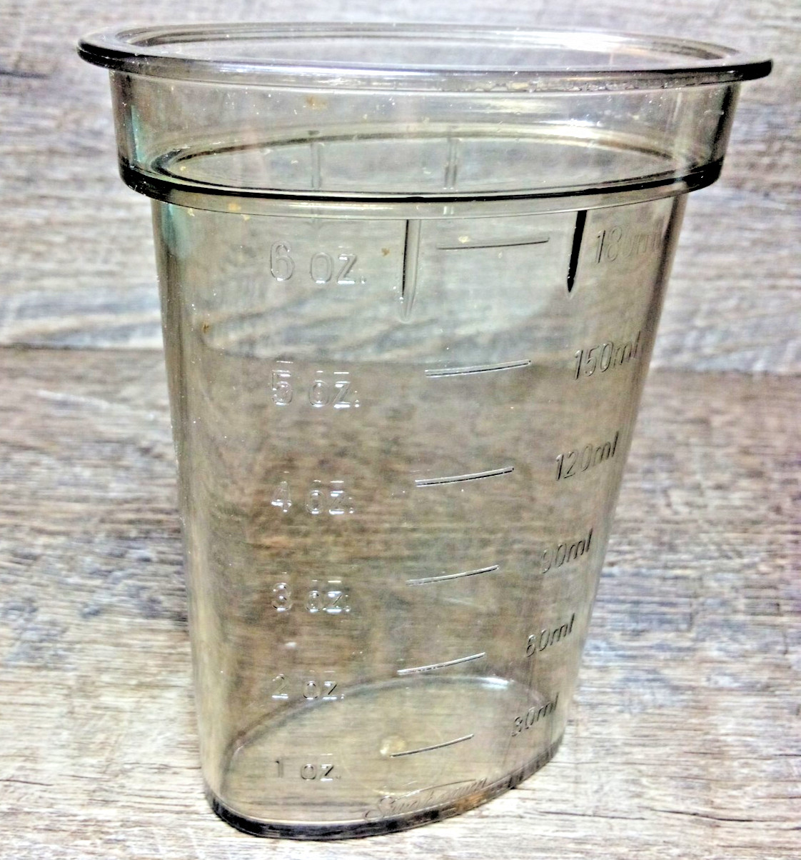 VTG Sunbeam Vista Food Processor Pusher 6 oz Measuring Cup 714-38 14-1A VGC