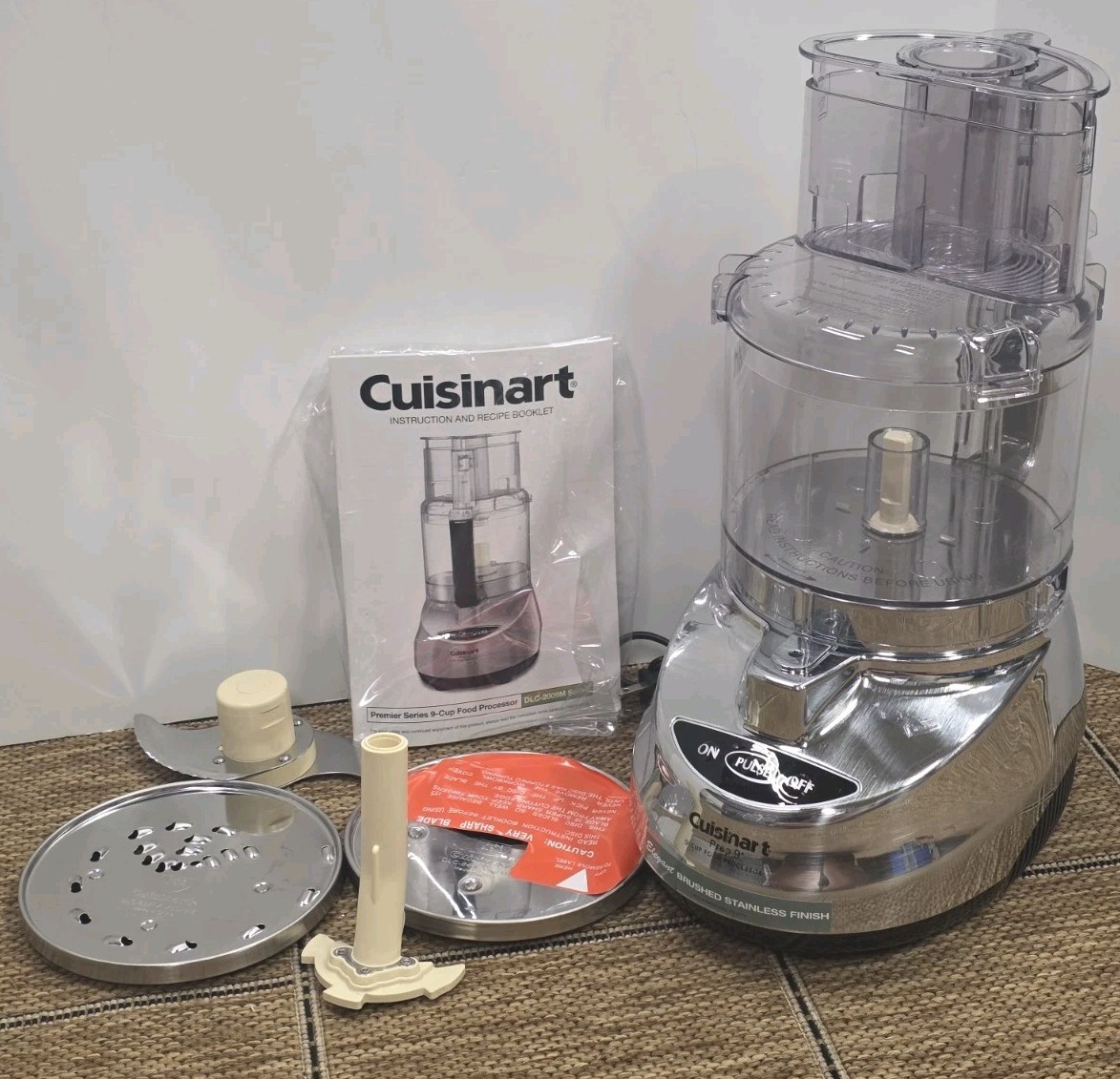 Cuisinart Prep 9 Cup Food Processor Brushed Stainless Finish DLC-2009CHM