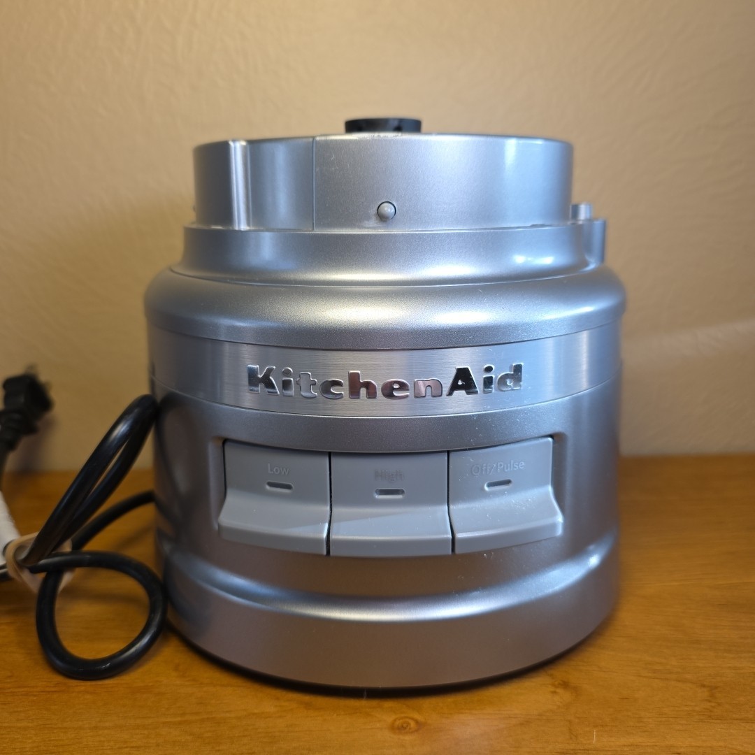 KitchenAid Food Processor Base Motor ONLY KFP0919 3-Speed Silver Works Great OEM