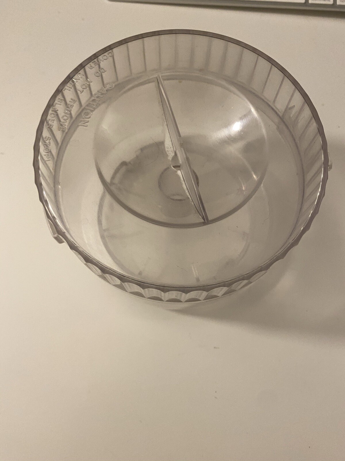 Replacement Work Bowl w/lid For Kenmore Short Order Food Processor