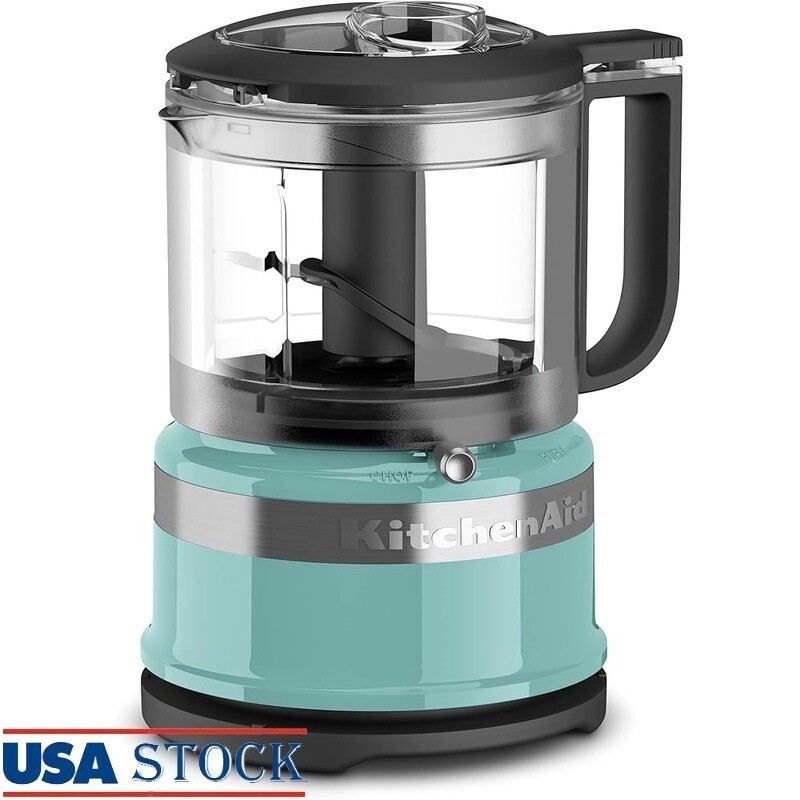 Compact 3.5 Cup Food Chopper Locking Blade 2 Speed Pulse Kitchen Dishwasher Safe