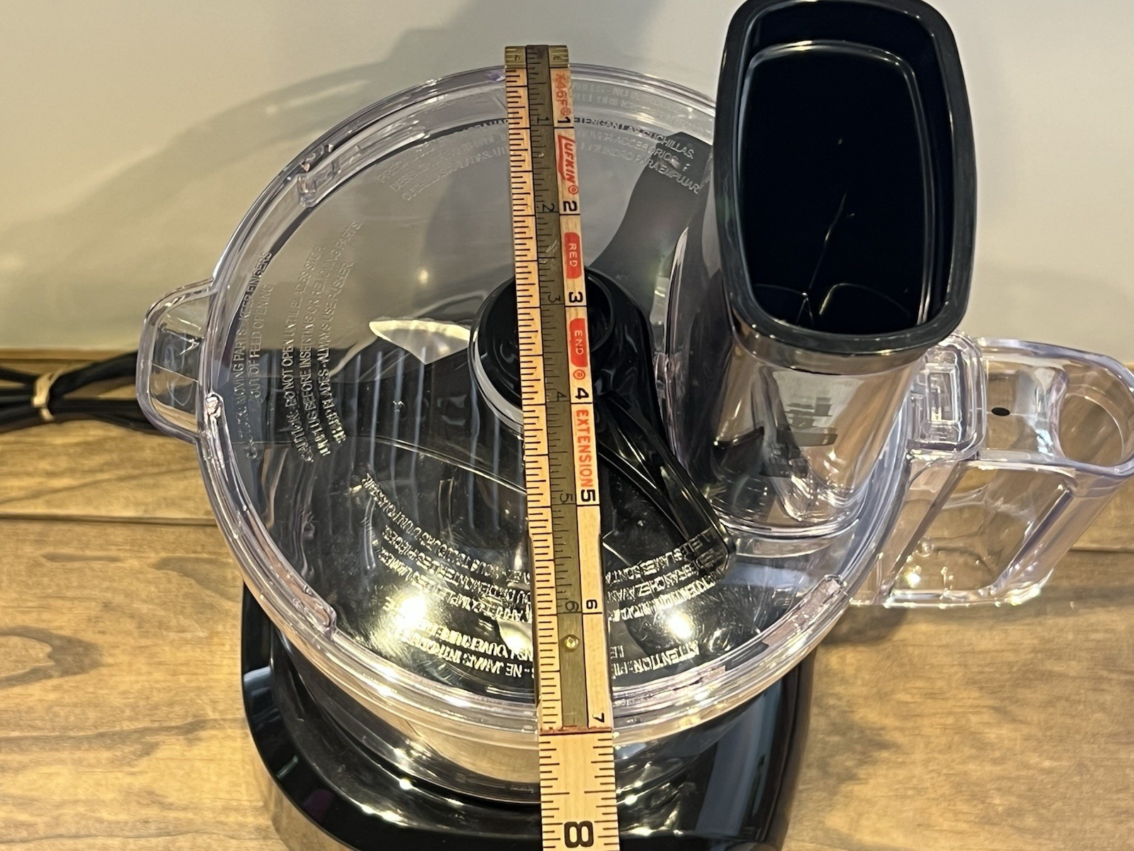 Hamilton Beach Model 70743 8-Cup Food Processor Bowl Scraper Manual TESTED WORKS