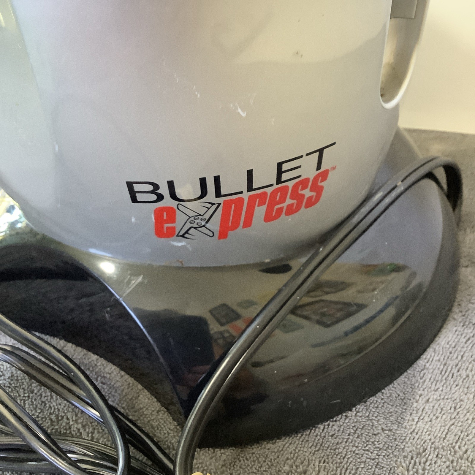 Bullet Express Trio Food Processor BE110C Base Motor Powers On Tested And Works