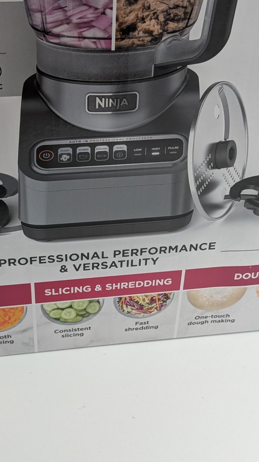 Ninja Professional 9-Cup Food Processor | 1000W Auto-iQ | NEW in Box