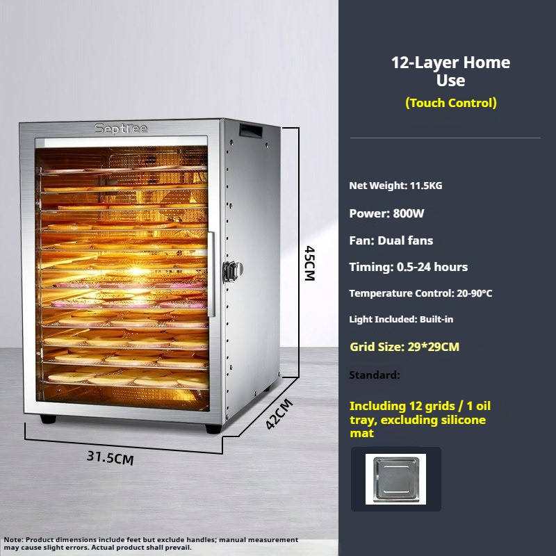 Fruit Dehydrator – Food for Household Use – Snacks – Meat – Air-drying Machine