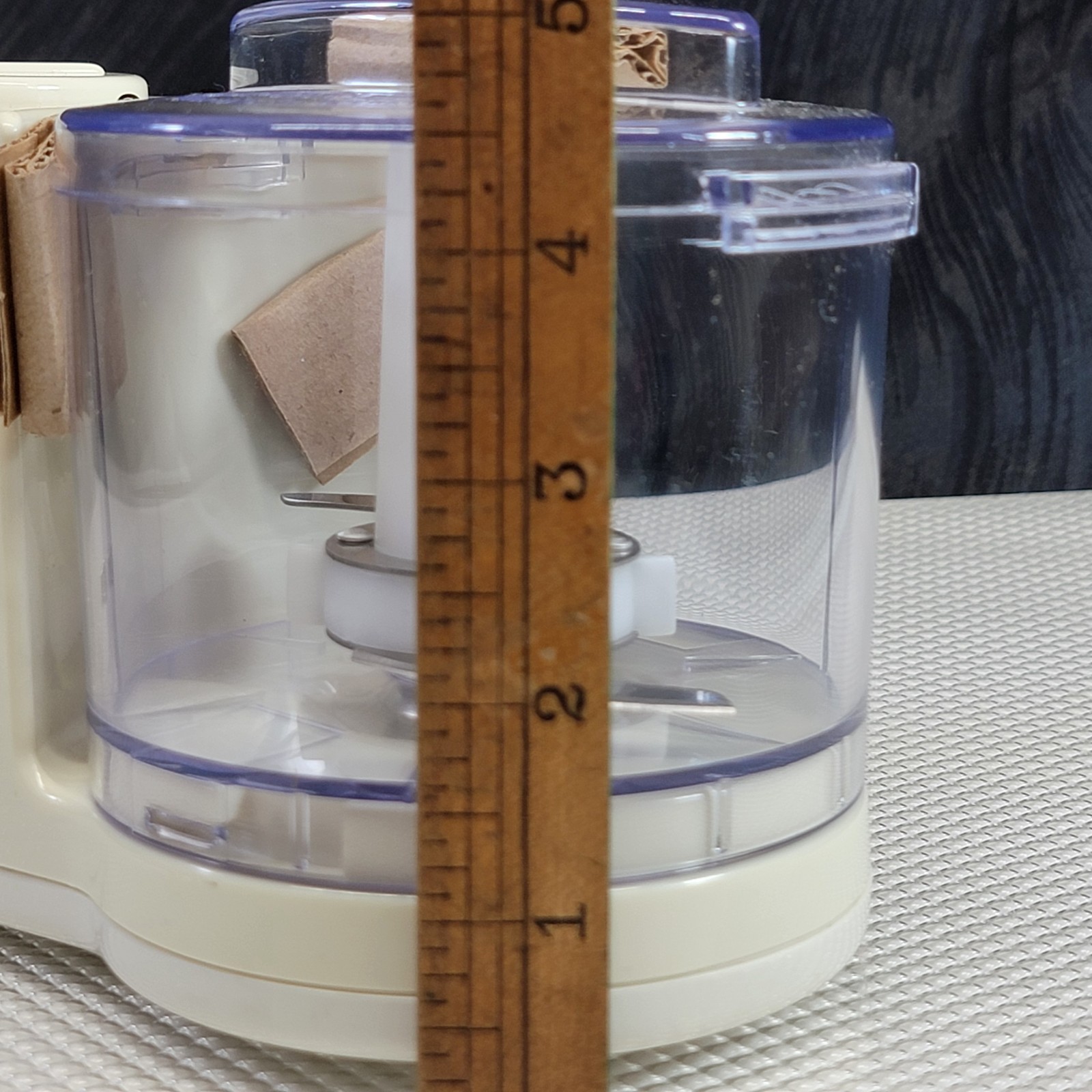White Westinghouse Mini Food Processor Chopper WCH0100 Kitchen Tool New Open Box