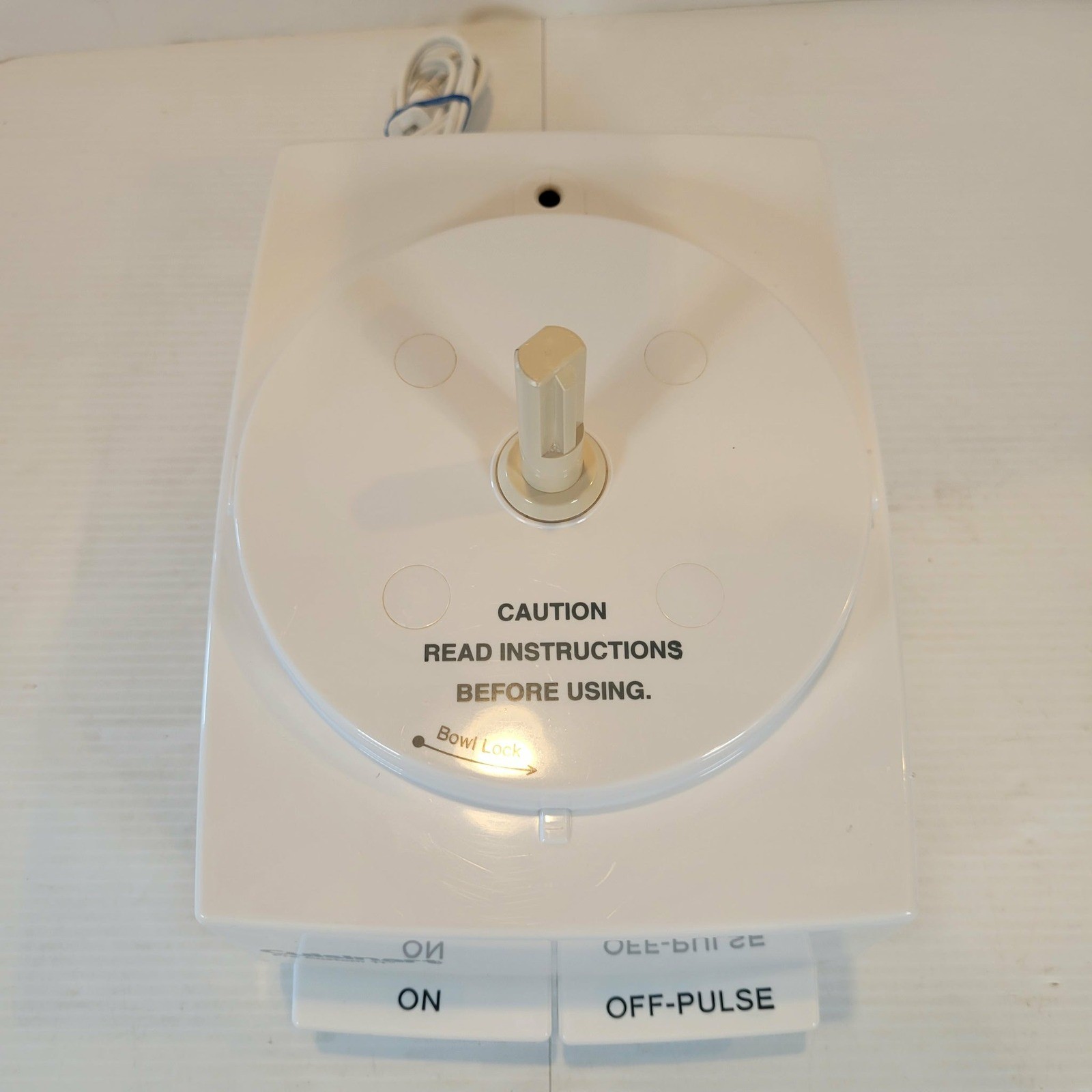 Cuisinart Pro Custom 11 Food Processor Motor Base DLC-8S White TESTED