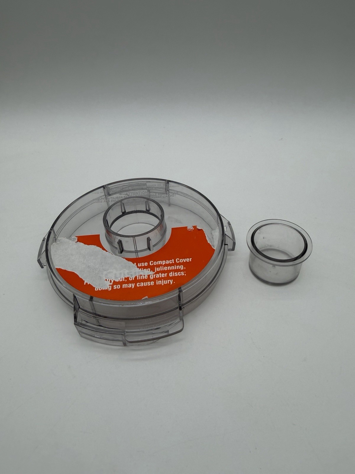 CUISINART Food Processor DLC-5/DLC-10 – BOWL LID with Center Cap – DLC-116GTX