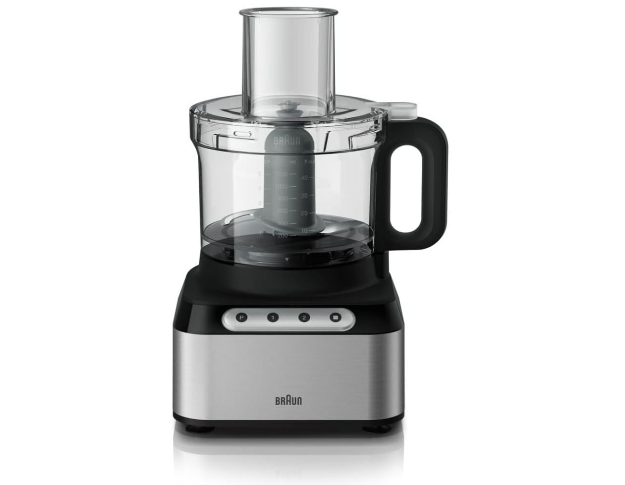 Braun FP3211 Easy Prep 8 Food Processor,Silver