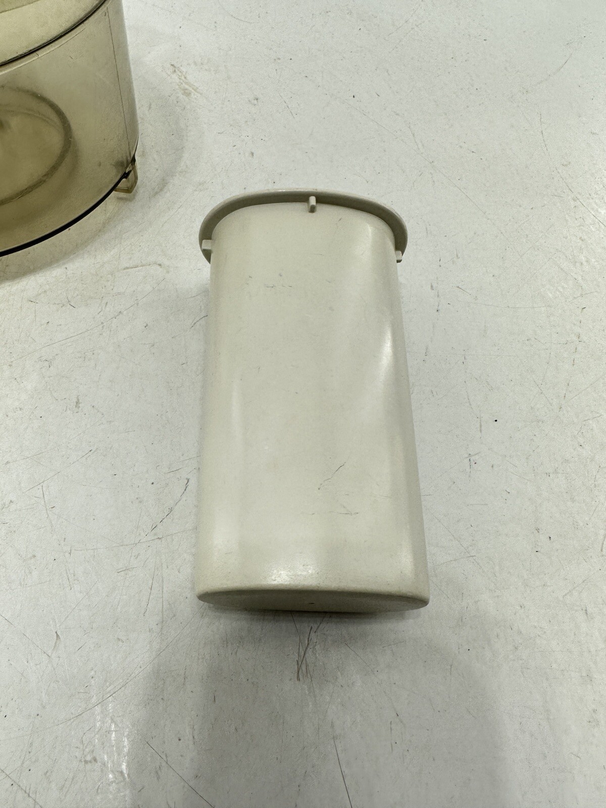 Vtg General Electric GE D1FP1B Food Processor Lid Bowl Pusher Replacement Parts