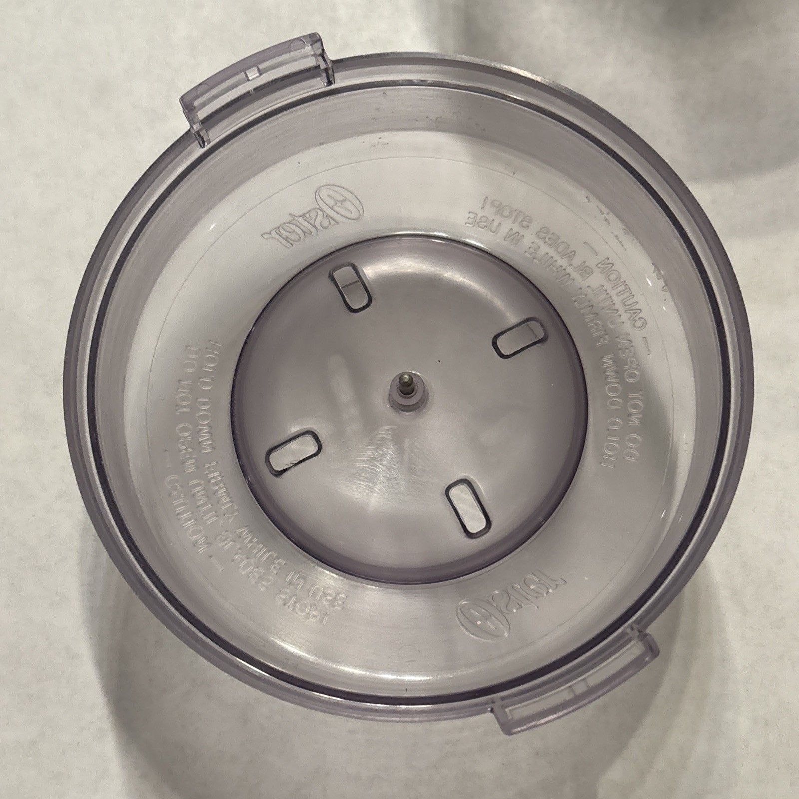 Vintage Oster Food Processor Attachment Kitchen Center Osterizer 5900-06B Blade