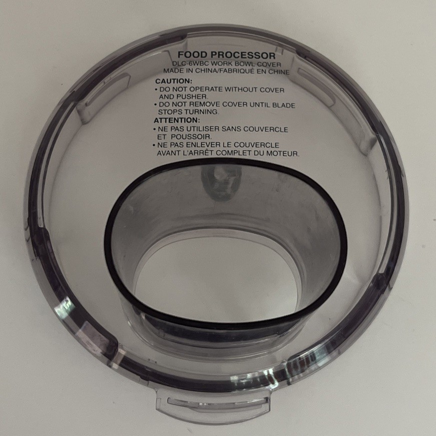 Cuisinart DLC-6 Food Processor Replacement Parts – Work Bowl, Lid & S Chop Blade