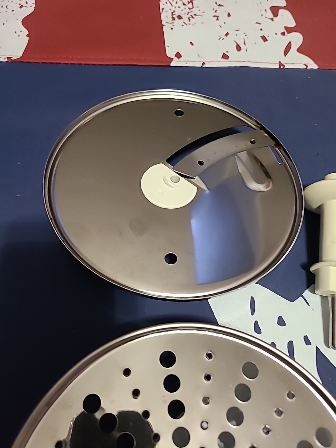 5 KitchenAid Blade Discs For Food Processor 9 or 12 Cup Plus The Stem