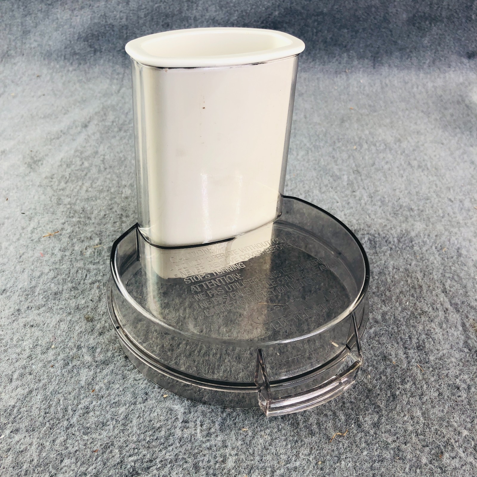 Cuisinart Little Pro Plus LPP LID & PUSHER ONLY DLC-504&506 Replacement Parts