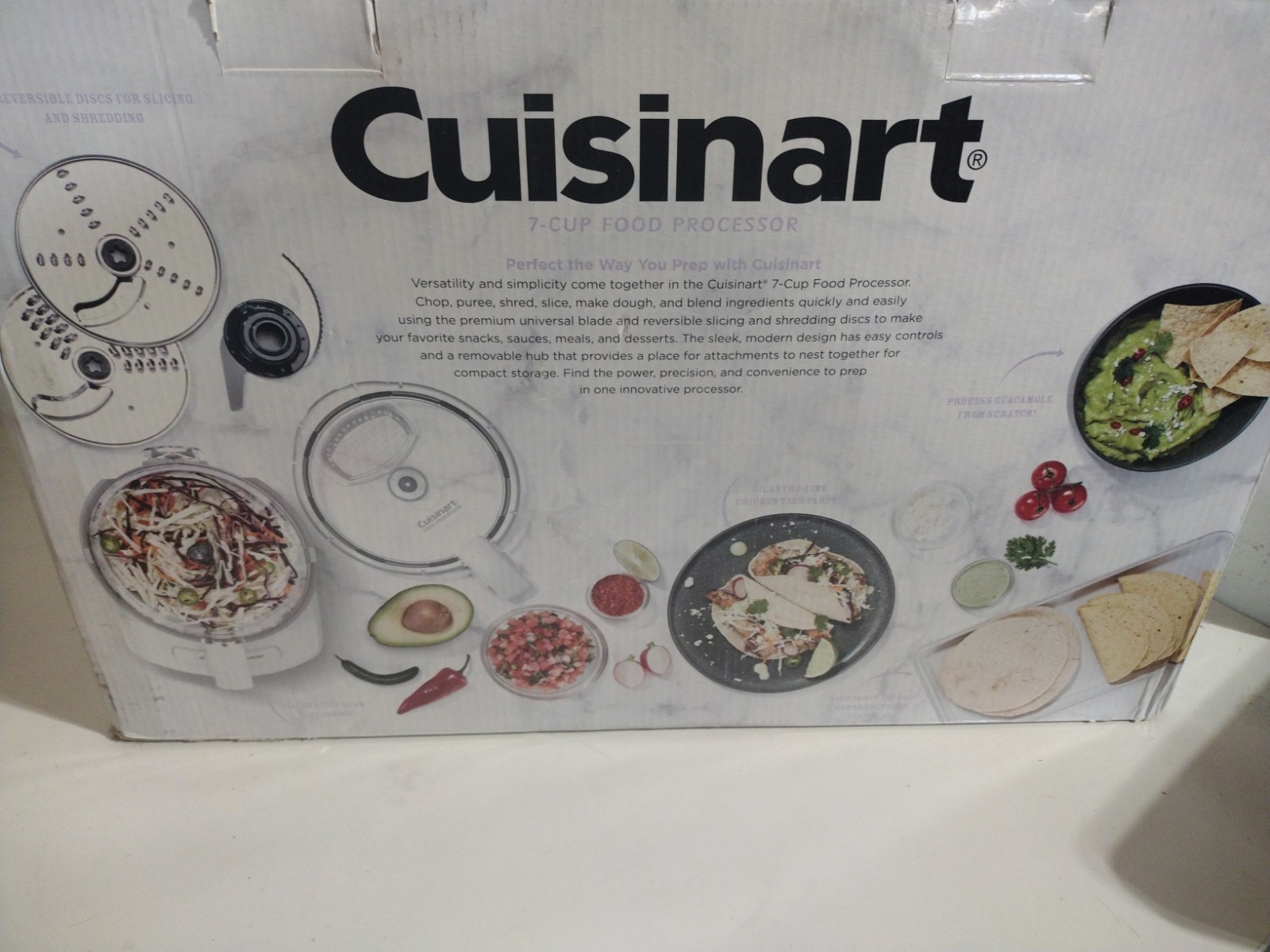 Cuisinart 7-Cup Food Processor FP-7 ~ Brand New
