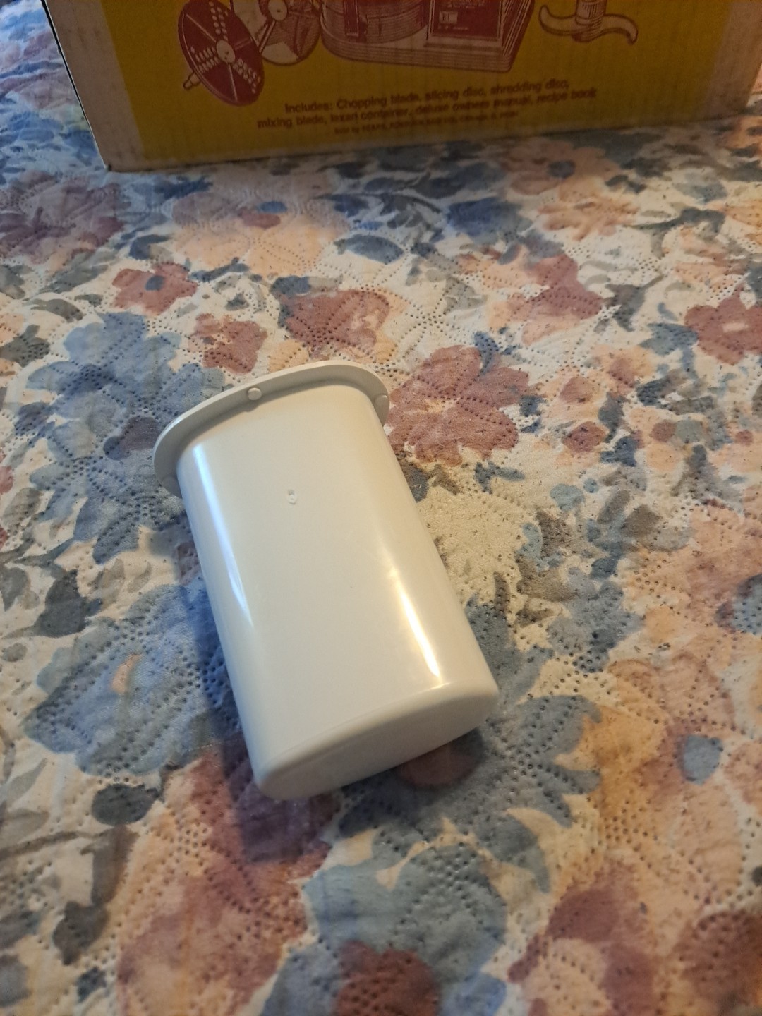 Vtg Sears Counter Craft Food Processor 400.822800 Replacement Food Pusher EUC